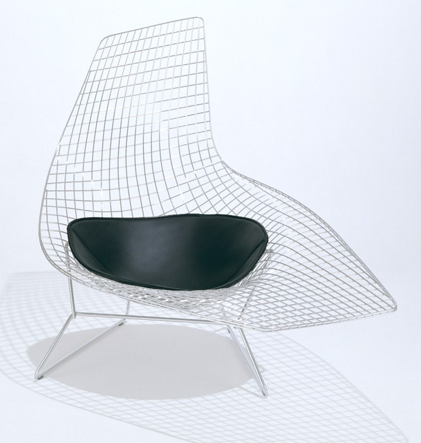 Knoll Harry Bertoia Asymmetric Chaise