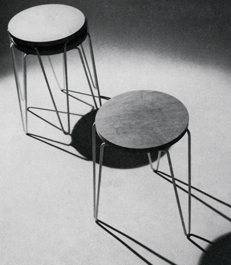 Knoll Hairpin Stacking Table