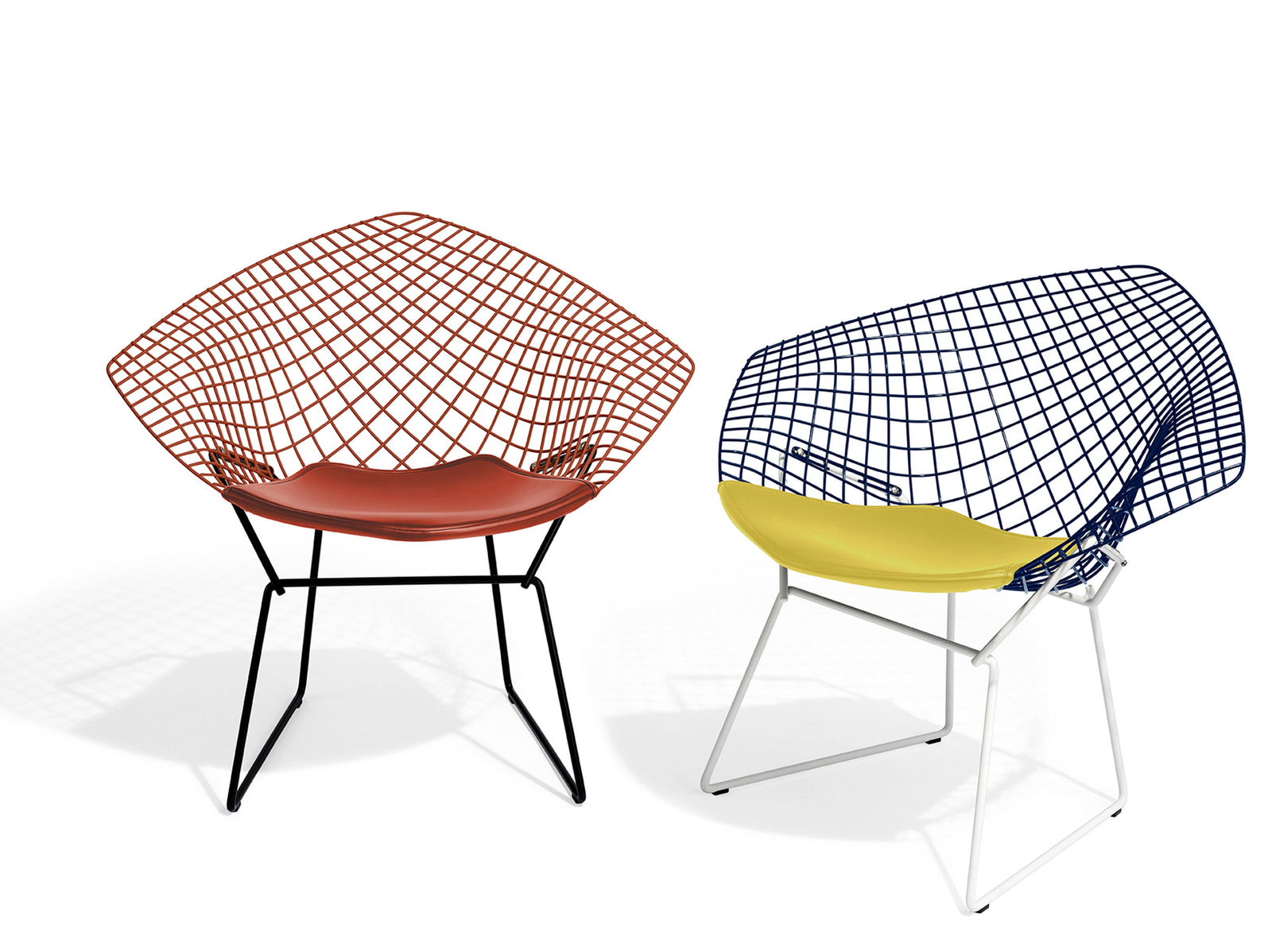 Knoll Harry Bertoia Two-Tone Diamond™ Lounge Chair