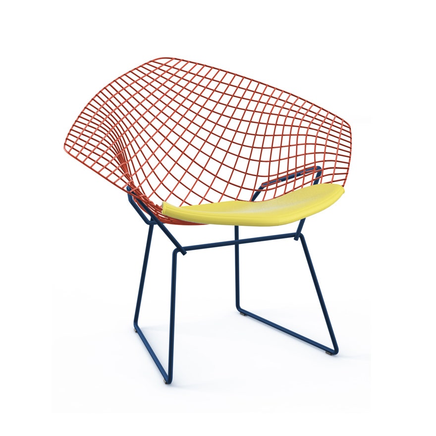Knoll Harry Bertoia Two-Tone Diamond™ Lounge Chair