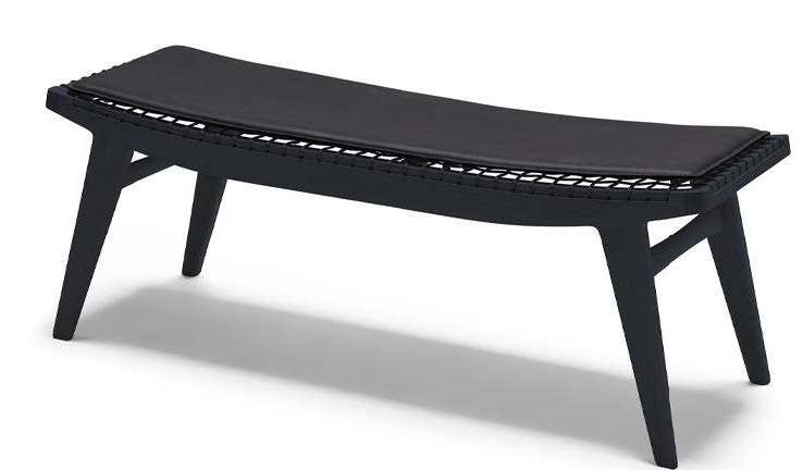 Knoll Klismos Bench