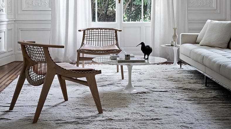 Knoll Klismos Lounge Chair