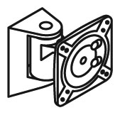 Knoll Sapper™ 50 Monitor Direct Wall Mount