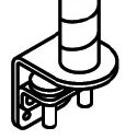 Knoll Sapper™ Double Monitor Arm
