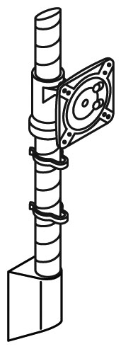 Support d'écran simple Knoll Sapper™