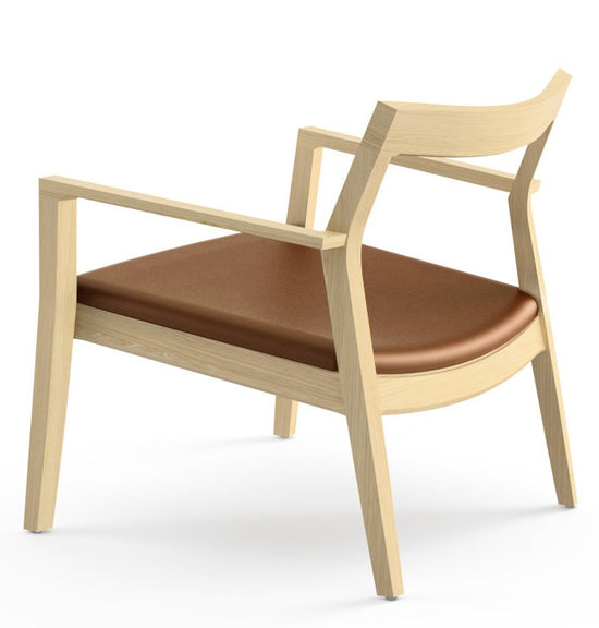 Knoll Marc Krusin Lounge Chair With Arms Upholstered