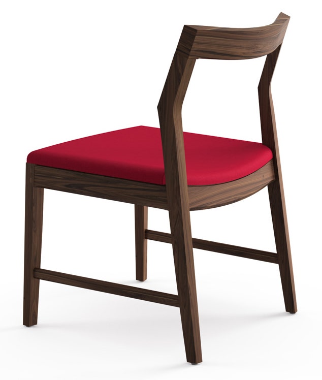 Knoll Marc Krusin Side Chair Armless Upholstered