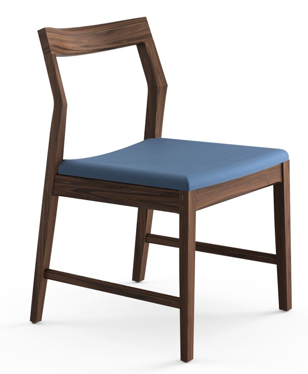 Knoll Marc Krusin Side Chair Armless Upholstered