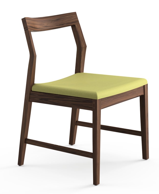Knoll Marc Krusin Side Chair Armless Upholstered