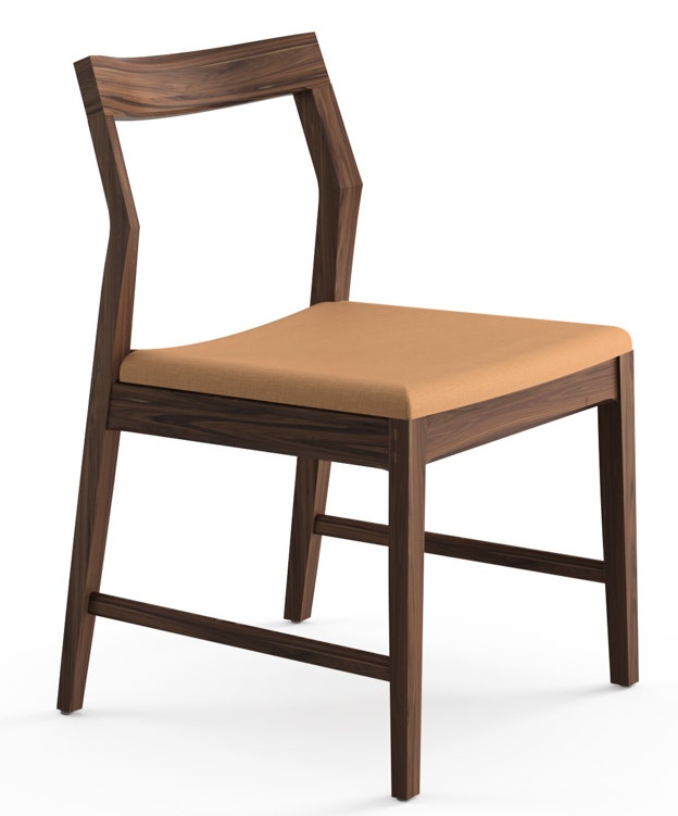 Knoll Marc Krusin Side Chair Armless Upholstered