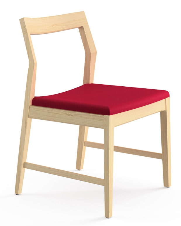 Knoll Marc Krusin Side Chair Armless Upholstered