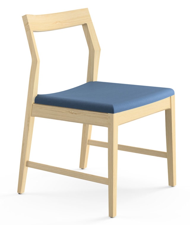 Knoll Marc Krusin Side Chair Armless Upholstered