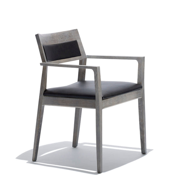 Knoll Marc Krusin Side Chair with Arms Upholstered
