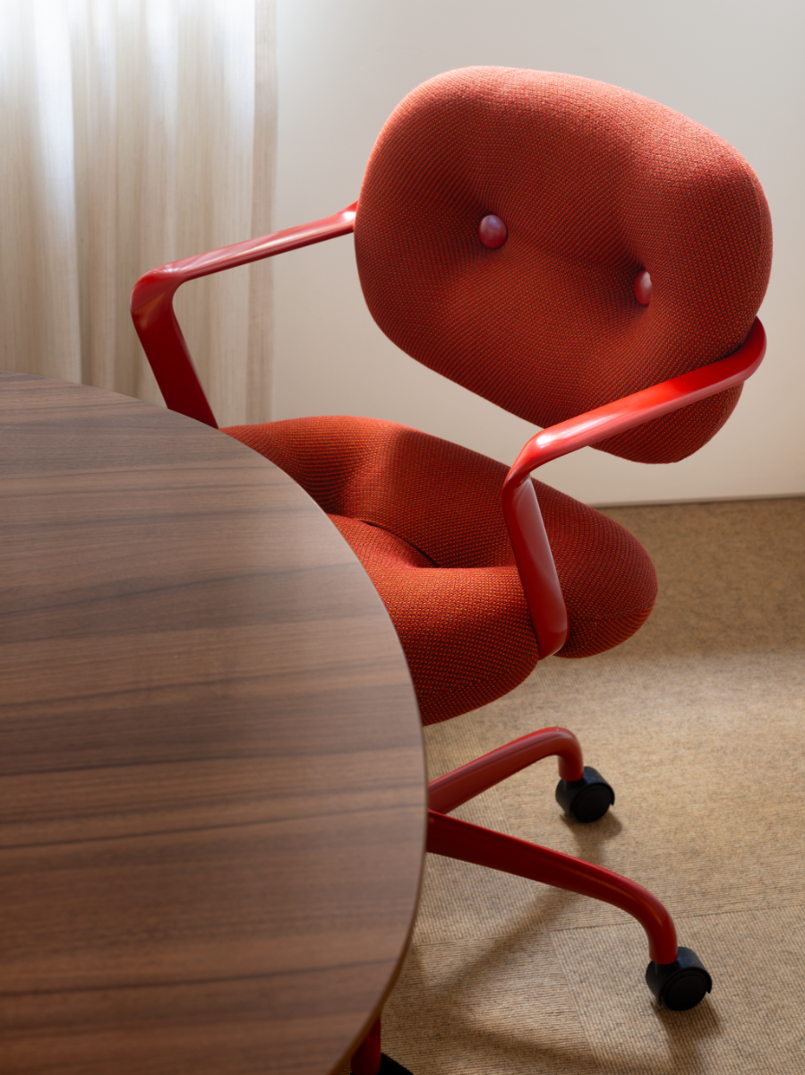 Knoll Morrison Hannah™ Chair Single Upholstery, 5-Star Base