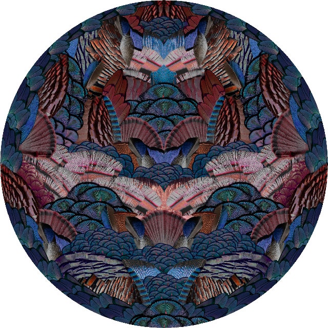 Moooi Calligraphy Bird Carpet