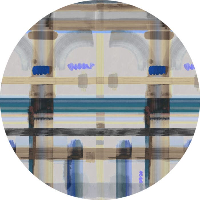 Moooi Corinthian Check Carpet