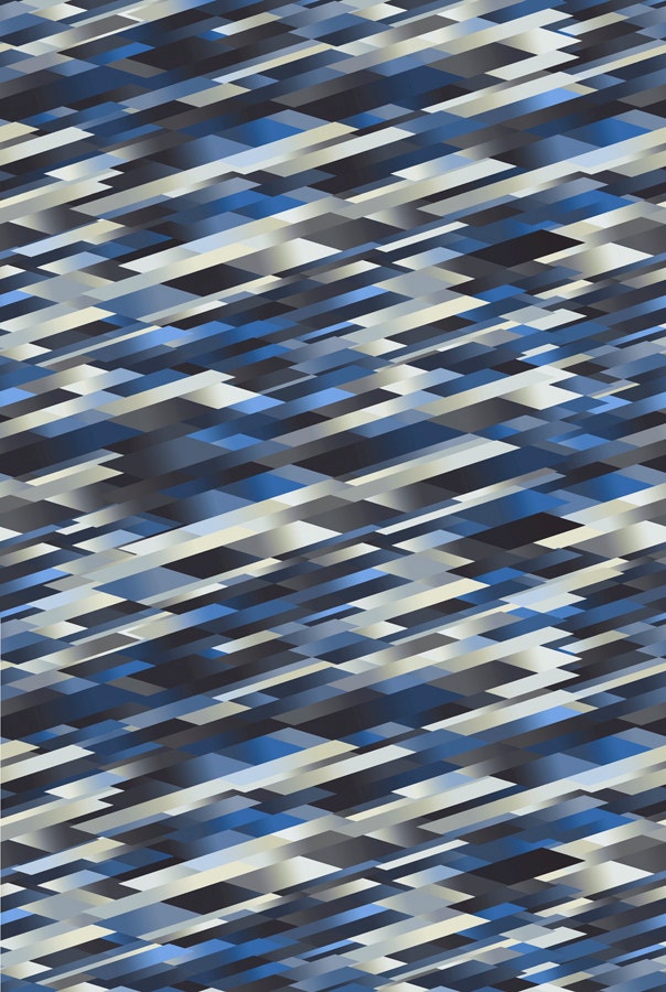 Tapis Diagonal Gradient Moooi