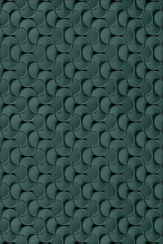 Moooi Green House Lotus Tile Carpet