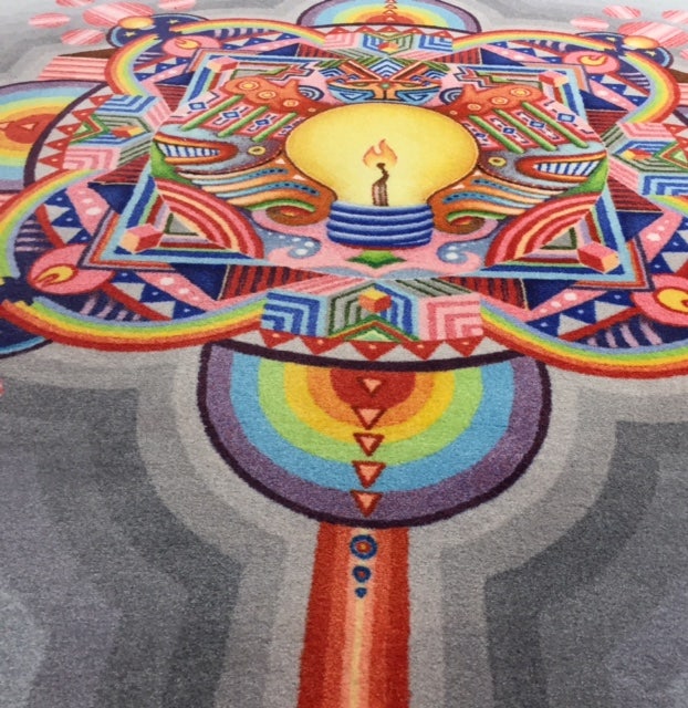 Moooi Mandalara Matchbulb Carpet