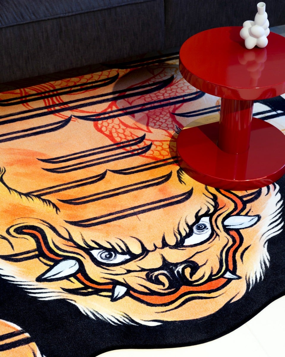 Moooi Re-cut Tiger from Tibet Carpet