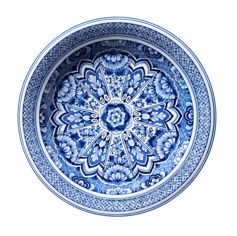 Moooi Single Shape Delft Blue Plate Carpet