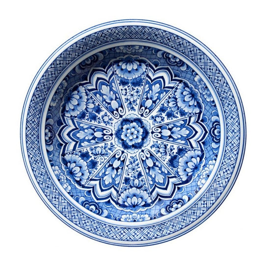 Moooi Single Shape Delft Blue Plate Carpet