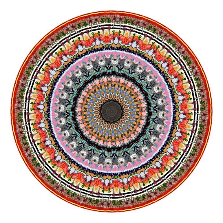 Moooi Urban Mandala Rotterdam Carpet