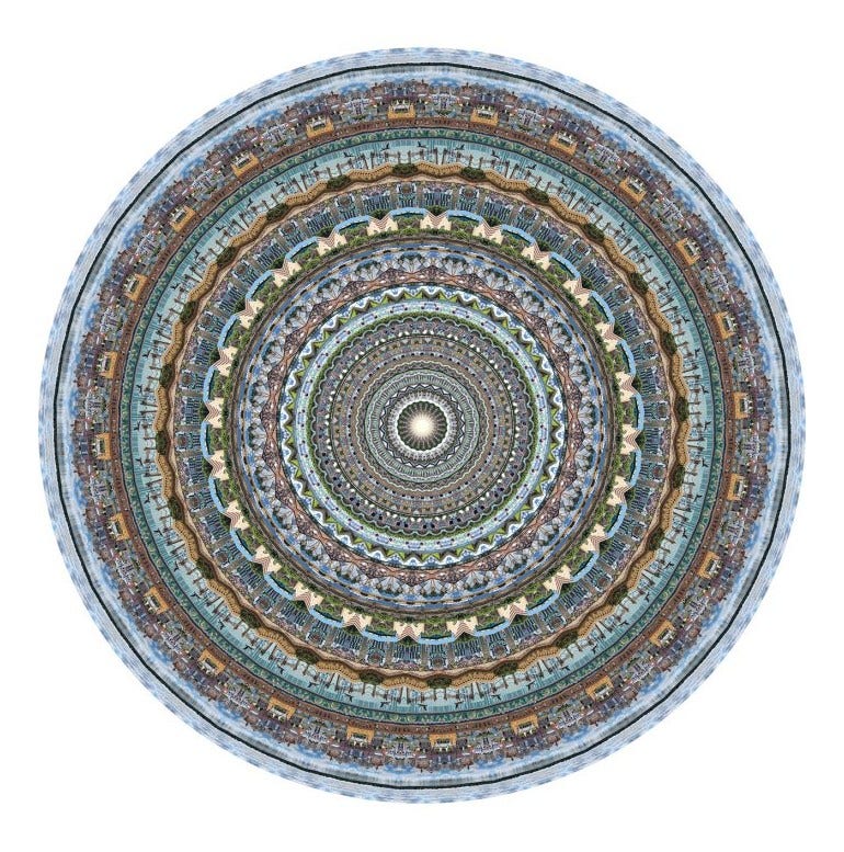 Moooi Urban Mandala Reykjavik Carpet