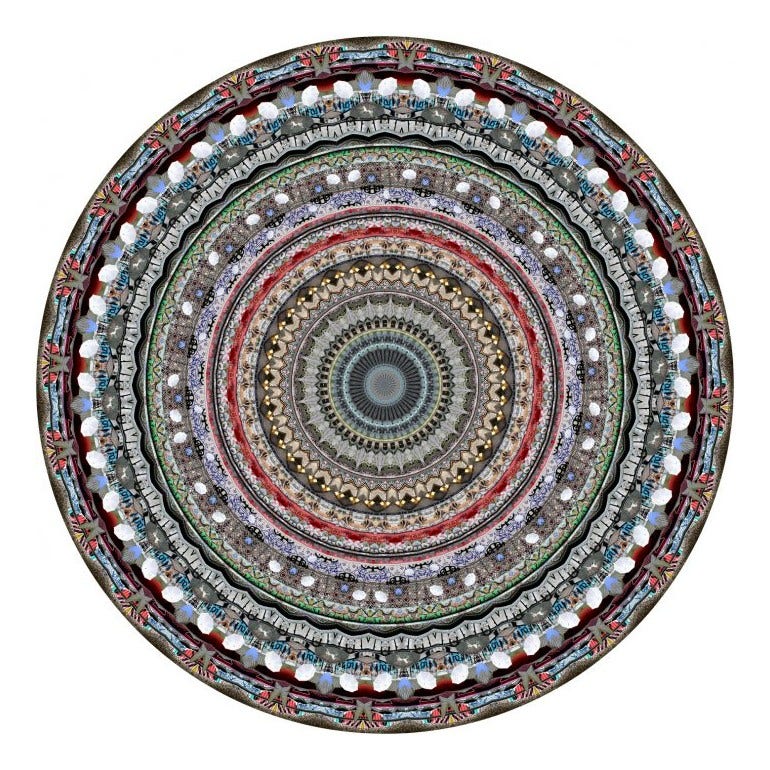 Moooi Urban Mandala Rotterdam Carpet
