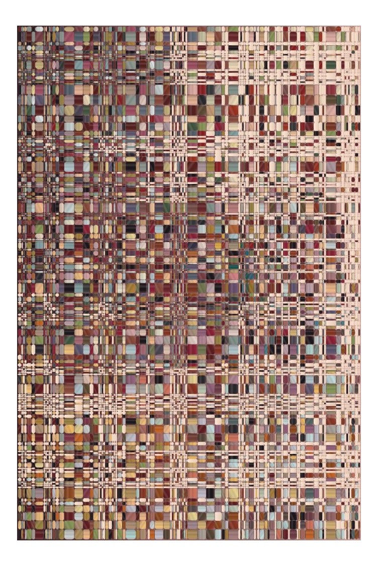 Moooi Yarn Box Bead Carpet