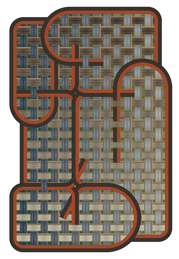Moooi Yarn Box Tangle Menjangan Carpet