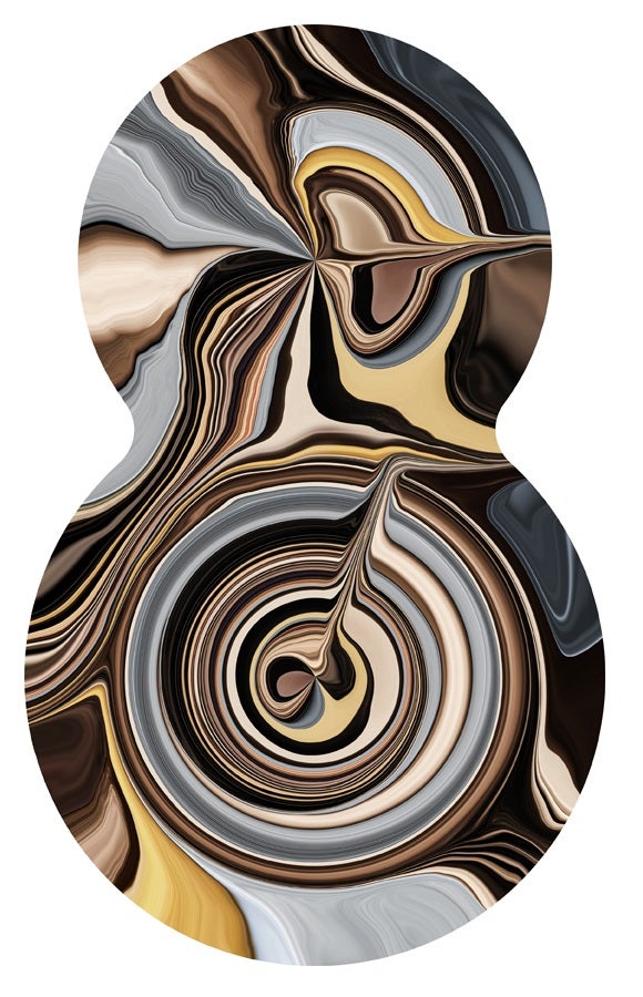 Moooi Liquid Layers Agate Organic Carpet