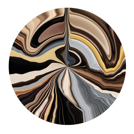 Moooi Liquid Layers Agate Round Carpet