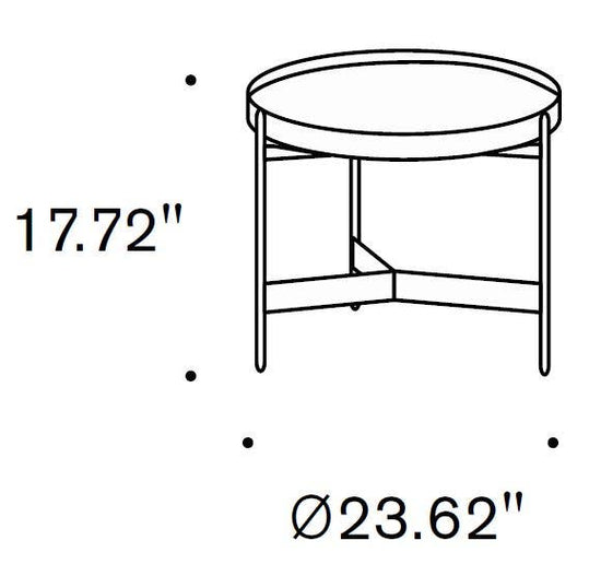 Pianca Abaco D.60 Table