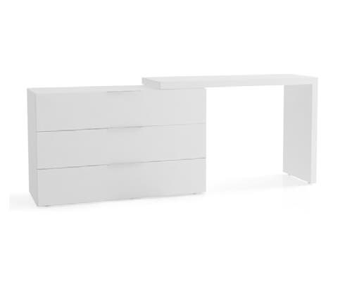 Pianca Domino Vanity/Desk and Spazio Dresser
