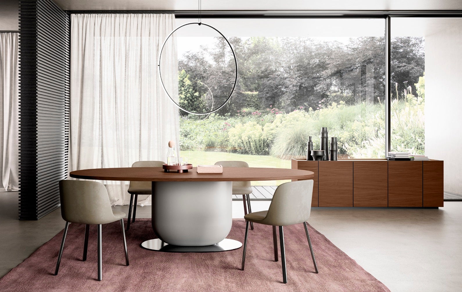 Pianca Ettore Oval Table