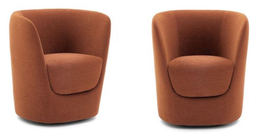 Pianca Opla Armchair With Swiveling Base