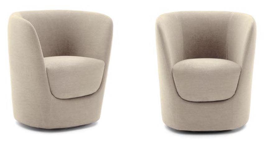 Pianca Opla Armchair With Swiveling Base