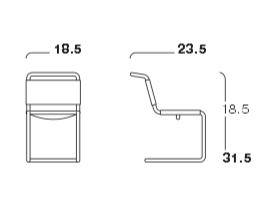 Knoll Ufficio Tecnico - Spoleto Chair