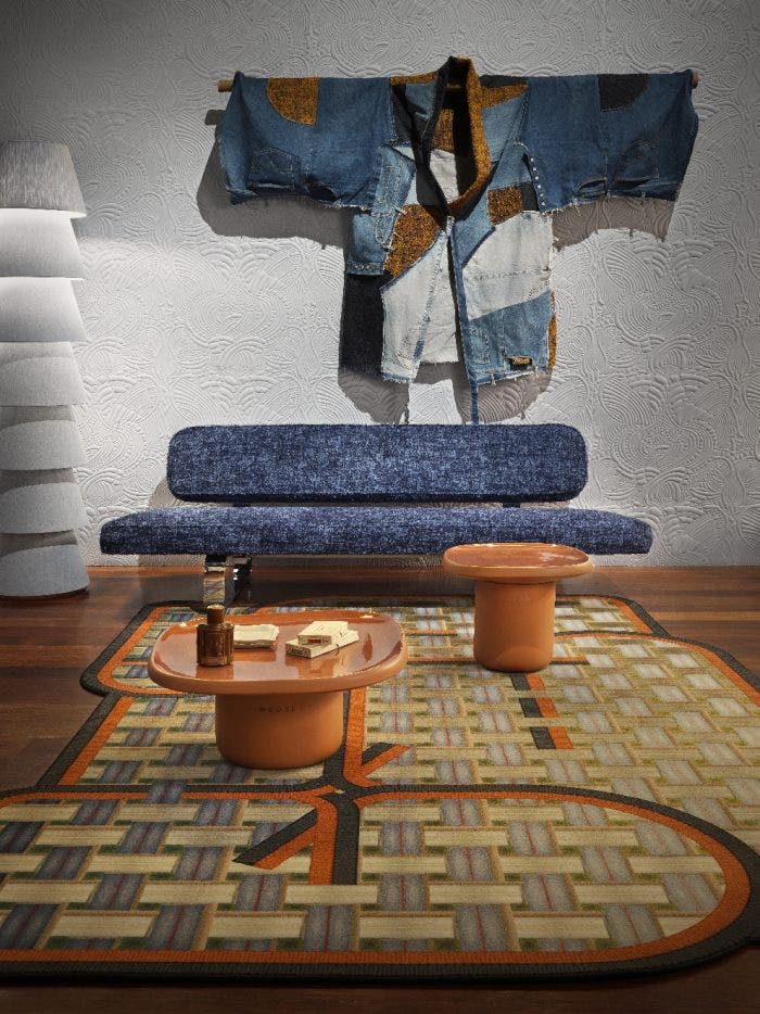 Moooi Yarn Box Tangle Menjangan Carpet