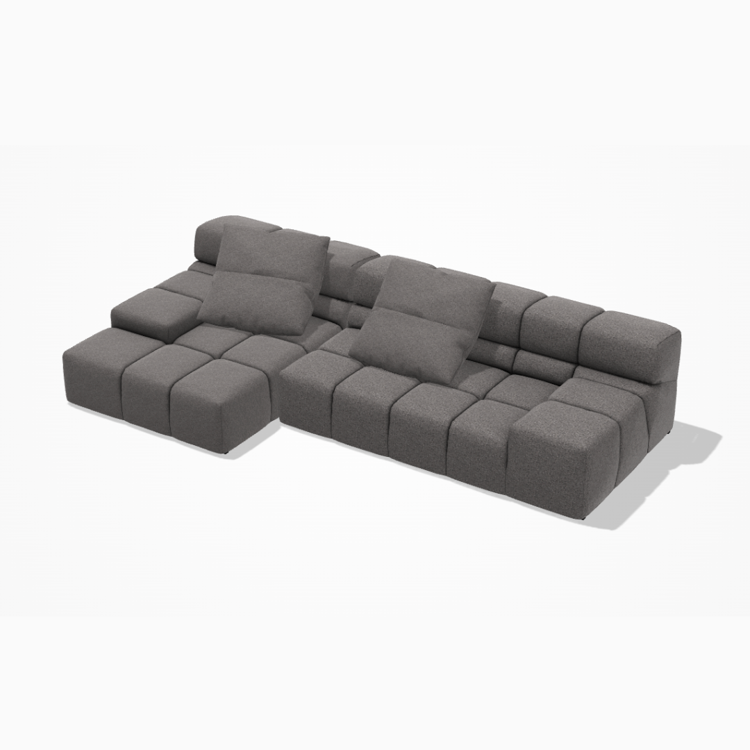 Canapé modulaire droit Tufty-Time - Expédition rapide