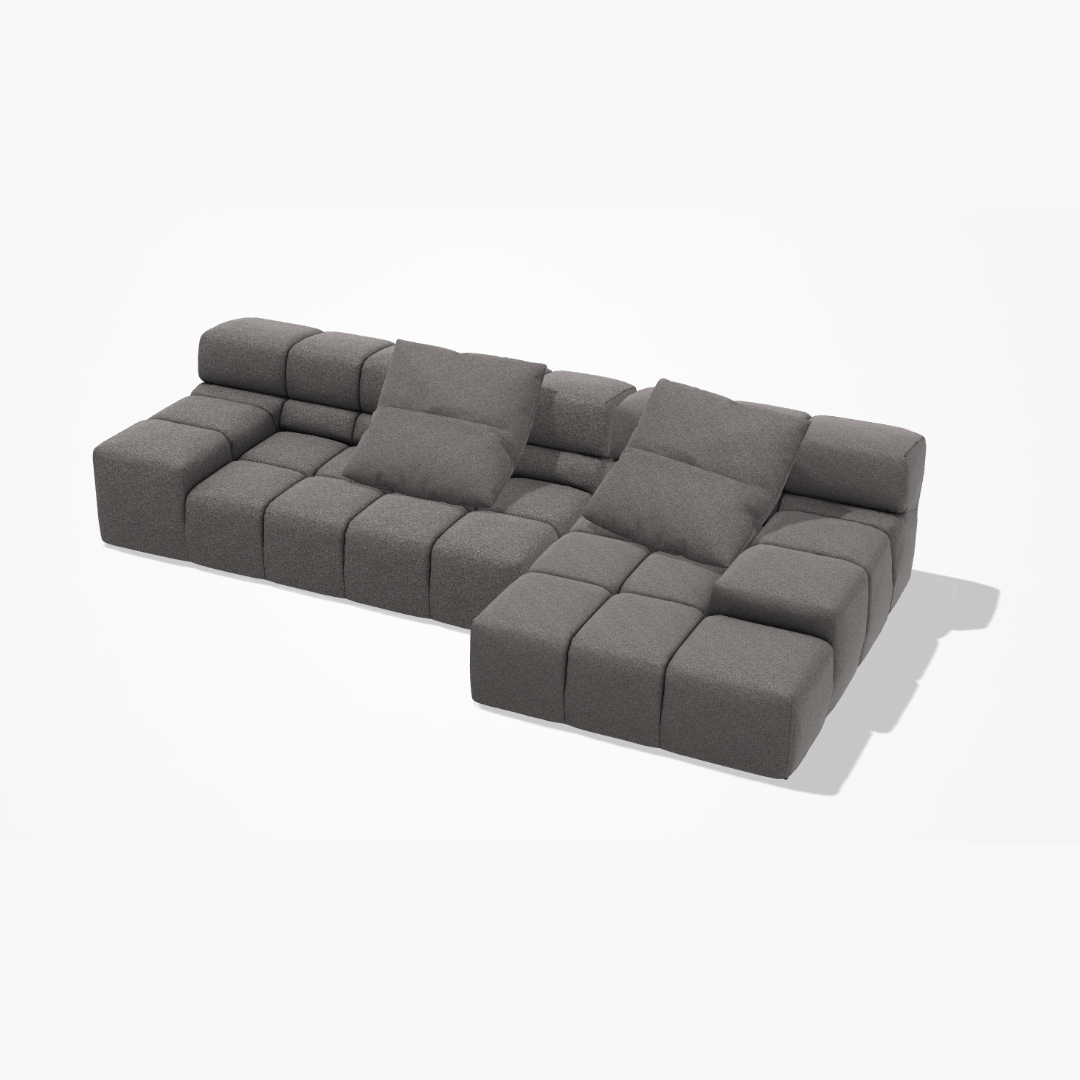 Canapé modulaire droit Tufty-Time - Expédition rapide