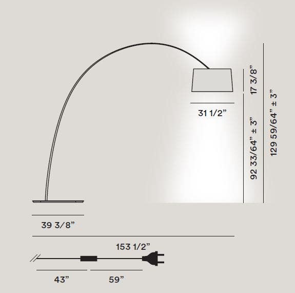 Foscarini Twice as Twiggy Floor Lamp