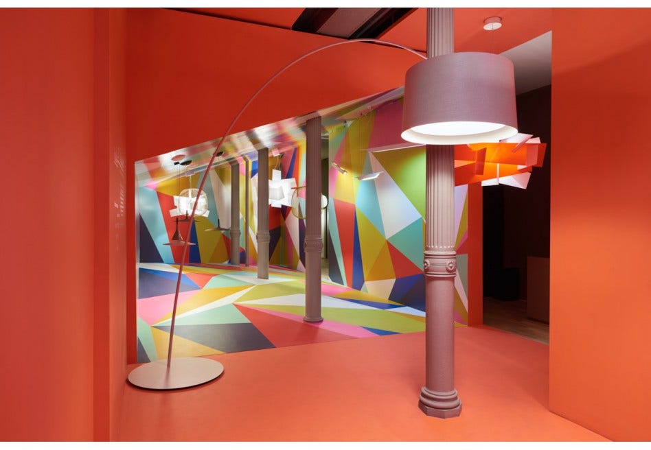 Foscarini Twice as Twiggy Floor Lamp