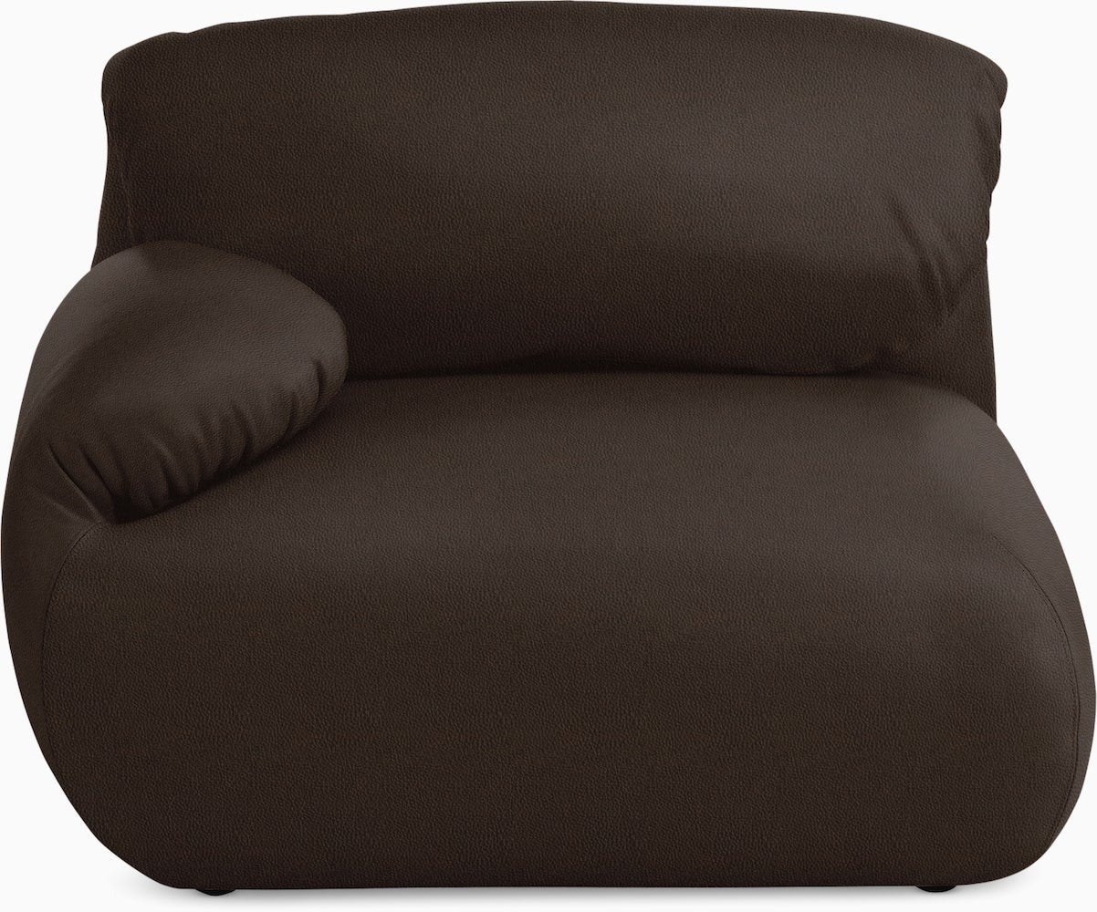 Herman Miller Luva Sofa, Single Seat with One Arm