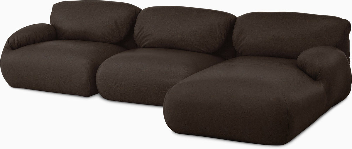 Canapé d'angle Luva trois places Herman Miller