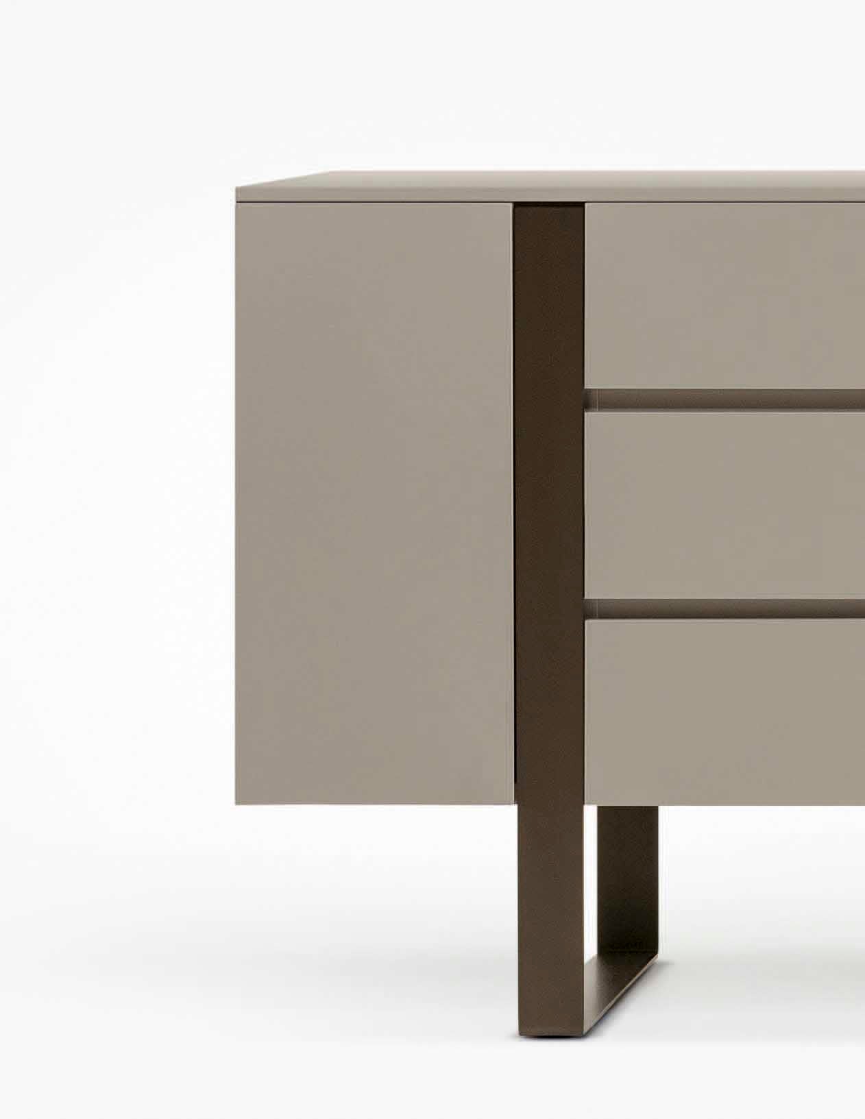 Commode et table de chevet Antibes