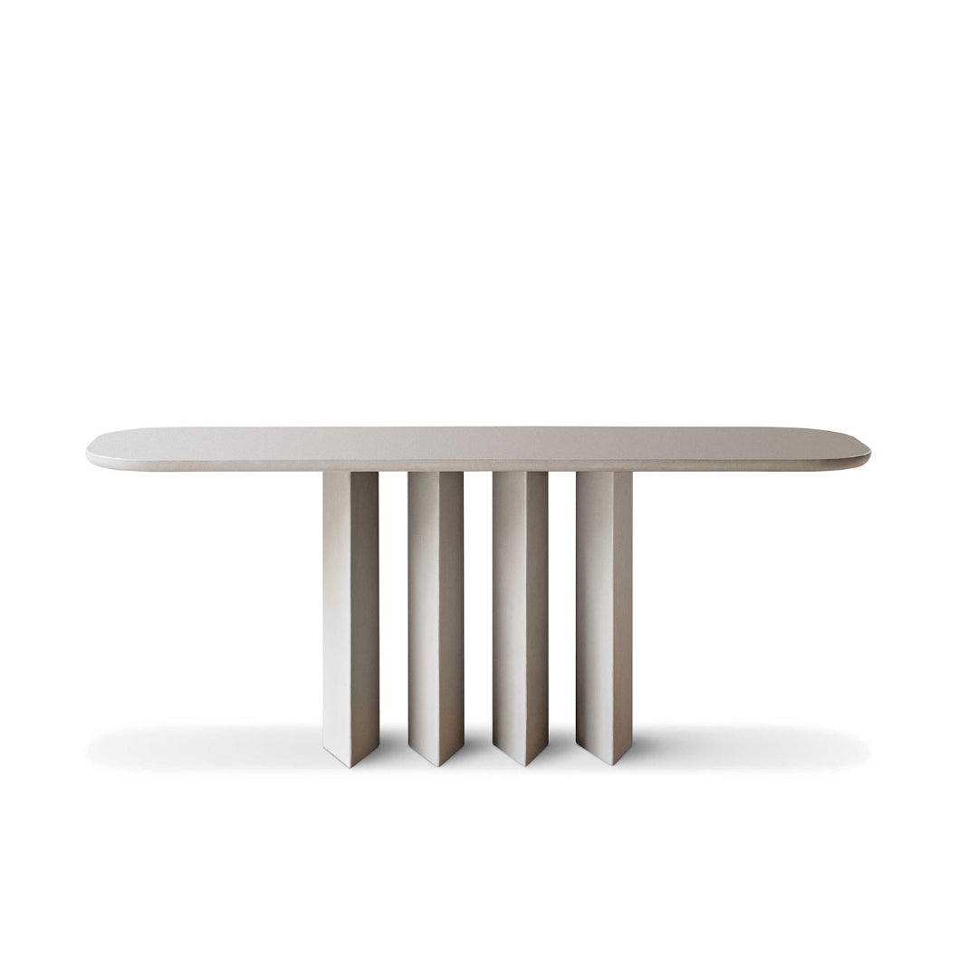 Geometric Console Table
