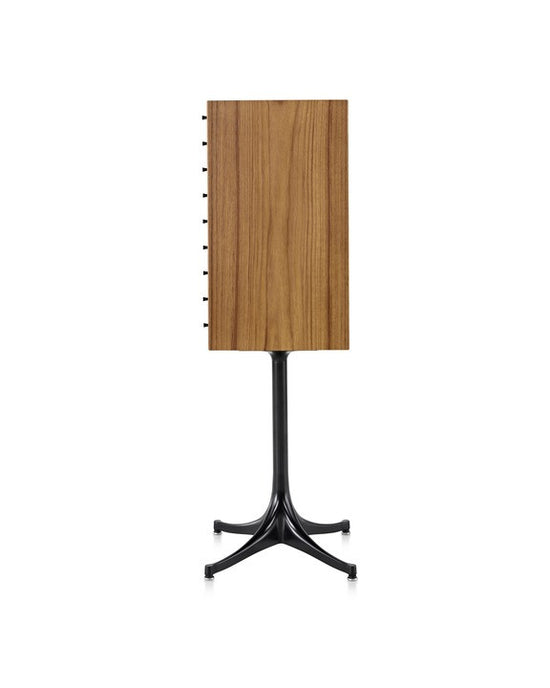 Teak case with Black pedestal and Black pulls