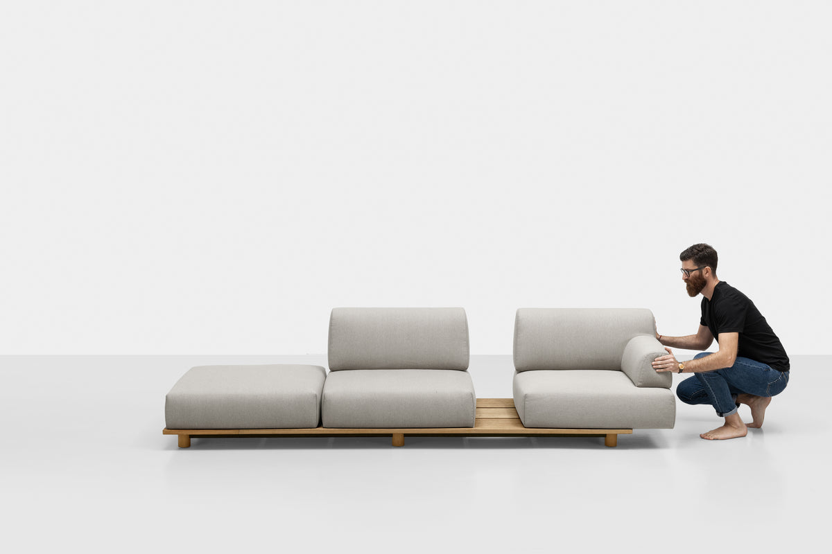 Système d'assise d'extérieur Palco